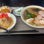 喜味屋食堂 - ラーメンセット