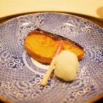 新ばし 星野 - 「焼物」鰤の幽庵焼き 2023年2月