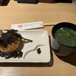 Sumibiyaki Tori Kagura - 焼きおにぎりと鶏白湯スープ(?)