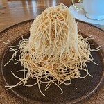 和田珈琲 - モンブランアイス　880円