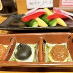 鶏と魚と炭火焼き 燈 - 