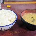 １．２．さんきち - ご飯とお味噌汁