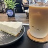 GOOD BREAK COFFEE - アイスカフェオレとレアチーズケーキ