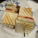 椿屋珈琲 花仙堂 - ホットサンド