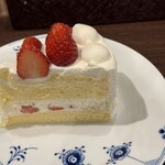 椿屋珈琲 花仙堂 - ストロベリーショートケーキ
