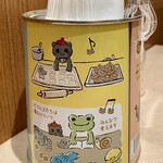 ビストロ・クレアンテ・トウキョウ - サブレの缶のイラストも可愛い