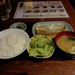 居酒屋釧路 - サバ味噌煮定食