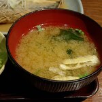 居酒屋釧路 - 味噌汁
