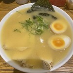 濃厚鶏塩白湯ラーメン ほったて小屋 - 