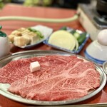 Sukiyaki Kimura - ロースすき焼き3,300円税込