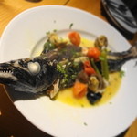 タケル クインディチ - 2013年12月　ナワキリというお魚のアクアパッツァ