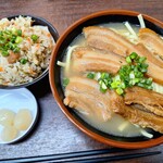 うちなーすばヤージ小 - 三枚肉そば&ジューシー