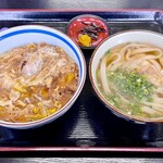 大福うどん - 料理写真:かつ丼（ミニうどん付き）