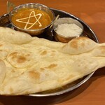 ミニ ネパール レストラン&バー アリサ - Ａランチ(キーマカレー(激辛)･ナン･ライス)
