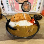 Marusen - これで小！カツカレーセット　１３８０円