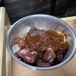 ホルモン たくちゃん - ホルモン600円、ハラミ800円、上ミノ700円、ハツ550円レバー550円※各2人前