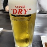 ホルモン たくちゃん - 生ビール550円