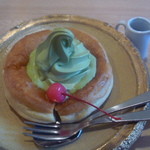 おかげ庵 - ミニシロノワール　抹茶　490円