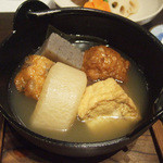 藤吉 - 築地佃權 おでん(850円)