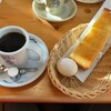 Coffee Dokoro Komeda Coffee Ten Matsuyama Dogo Ten - 選べるモーニング 山食パン・ゆで卵・バター