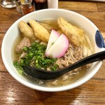 博多うどん酒場イチカバチカ - 名物肉ゴボ天うどん 1,200円