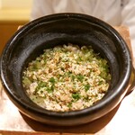 虎白 - 桜鱒の炊込みご飯