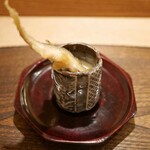 虎白 - 「揚物」若鮎、トリュフソース