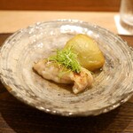 虎白 - 「焼物」八幡浜の白甘鯛、賀茂茄子