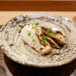 虎白 - 「焼物」九絵、天然舞茸