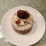 RIVA chocolatier - 和栗のモンブランタルト