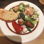 野乃猫 - トルコ料理中心の前菜♪