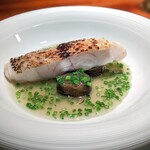 蒼 - さかな人長谷川さん　2キロ越え 白甘鯛 の神経締め　アクアパッツァ仕立て。2キロ越えって！生前はさぞや海の女王だったと思う。最後の一口、食べ終わるのが悲しかった。