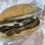 バーガーキング イオンタウン松原店 - GREAT WHITE チーズバーガー Double Beef
