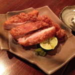 和食　貴山 - 地養赤鶏の竜田揚げ（８８０円）２０１３年１２月