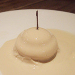 スパイスカフェ - 2013年クリスマスディナー(5800円)のほうじ茶のブランマンジェ