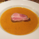 スパイスカフェ - 2013年クリスマスディナー(5800円)のポークと国産サフランのカレー