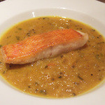 スパイスカフェ - 2013年クリスマスディナー(5800円)の金目鯛とマスタードのカレー