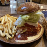 カフェ キッチン ド マウント - 料理写真:滝チーズバーガー・ポーク