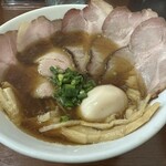 麺処 うきとみ - 魚介しょうゆそば＋特製トッピング追加