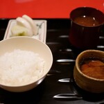 にくの匠 三芳 - 「飯物」