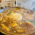 本格手打ち　かんたろう - 味噌煮込みうどん  餅トッピング