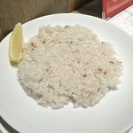 北海道スープカレー Suage - 赤米がブレンドされたライス