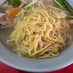 善の家 - タンメンの麺