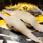 Sushi Tatsu - エンガワ(ミニシャリ)