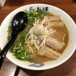 永斗麺 - サンタラーメンねぎトッピング