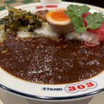 STAND303 - カレー魯肉飯　303カレー　アップ