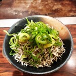 てっぱん紅白 - じゃこおろしポン酢