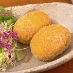 ひまわり亭 - コロッケ定食（1100円）