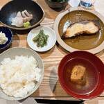 かかわり - 本日の西京焼き定食（1000円
