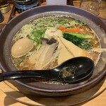 長野土鍋ラーメン たけさん - 「信州味噌蔵ラーメン」税込980円